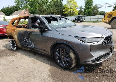 2022 Acura Mdx A-Spec z USA, uszkodzony, nr VIN 5J8YE1H04NL019317